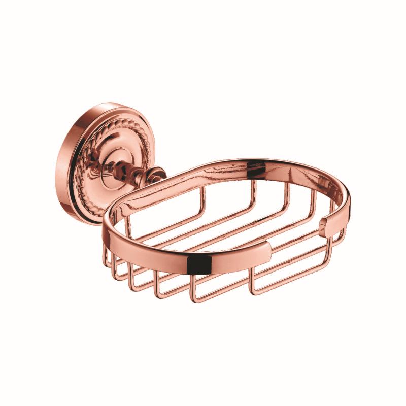 Wall-Mounted Brass Bathroom Towel Rack Set & Accessories