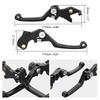NICECNC Brake Clutch Lever For Suzuki DR650S DR650SE 2011-2024 2012 2013 2014 2015 2016 2017 2018 2019 2020 2021 2022 2023