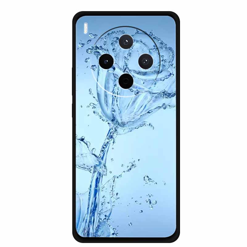 For vivo Y500 Pro 5G Case Flowers Soft Silicone TPU Phone Cases for vivoY500 Pro Shockproof Cool Wolf Animals Protective Cover