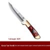 Mongolian Hand-Pulled Meat Knife Set: Includes Steak, Fruit, and Barbecue Knives.