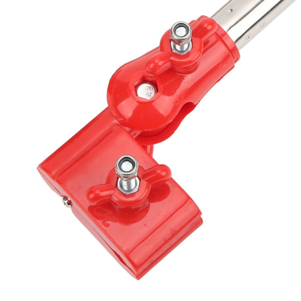 Stainless Steel Bicycle Umbrella Holder Adjustable Clamp Umbrella Holder Clamp  for Scooter