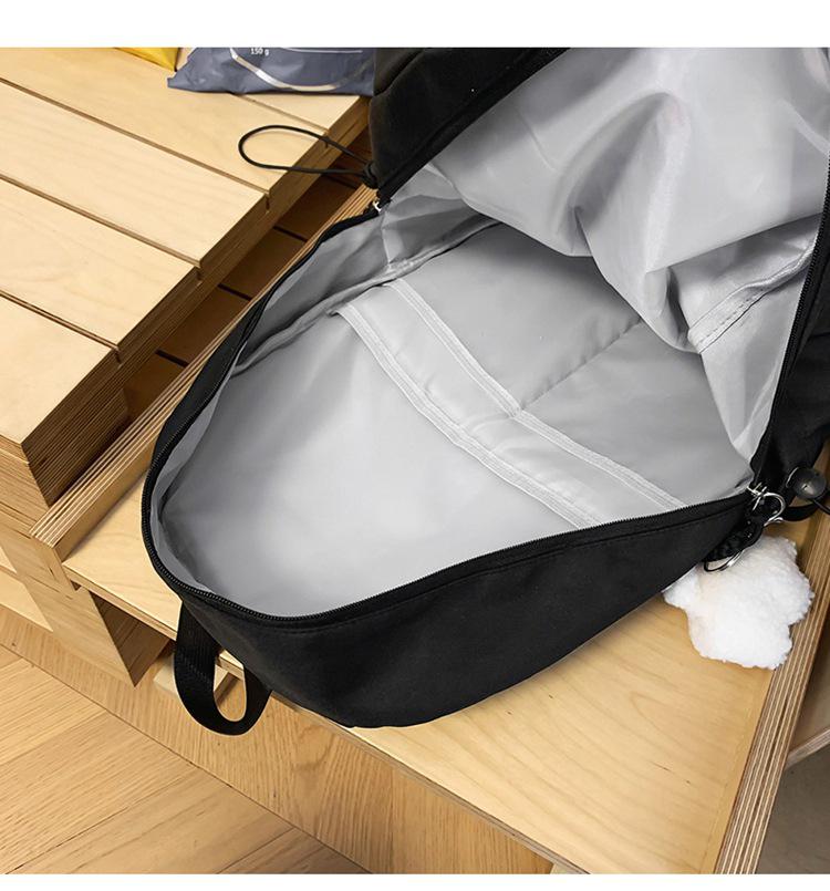 Korean Trendy Lightweight Large-Capacity Casual Backpack - Versatile and Live-Streaming Favorite