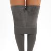 Extra Plus Size Warm Fleece Lined Leggings With Footed Bottoms Women Winter Thick Thermal Tights