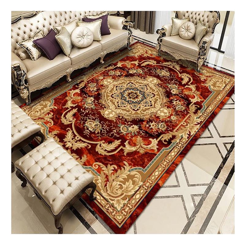 Retro Moroccan Style Living Room Decoration Carpet Bohemia Rugs for Bedroom Home Decor Anti-Slip Floor Mat Homestay Lounge Rug