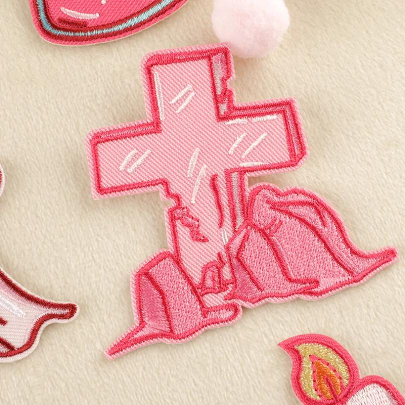 Halloween Hand Sewing On Patches Embroidery Patch Iron On Stick On Badge For Bag Clothing Accessories DIY Repair Hot Selling