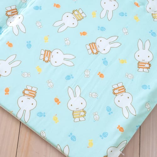 

nishikawa nap mattress nap mat hard cotton 70 x 120 miffy side fabric 100% cotton made in japan washable 46436 green 500