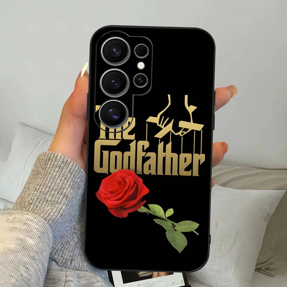 United States TV The Godfather Phone Case For Samsung S 24 Fe 25 Ultra Plus 20 Lite 21 30 22 23 24 22 Ultra 5G Fundas
