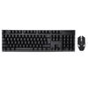 Tastatur Maus 104 Tasten Drahtloses Laden 2.4G RGB Lumineszenz Computerzubehör für Büro Spiele