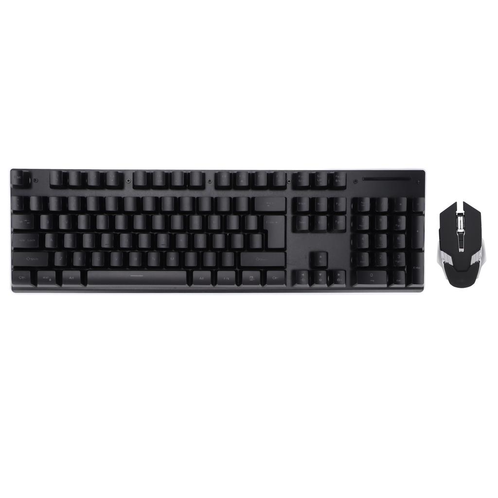 Tastatur Maus 104 Tasten Drahtloses Laden 2.4G RGB Lumineszenz Computerzubehör für Büro Spiele