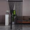 Cortina de Borlas Multicolor: Cortina de Puerta Engrosada para Decoración de Sala de Estar, Boda o Habitación Infantil