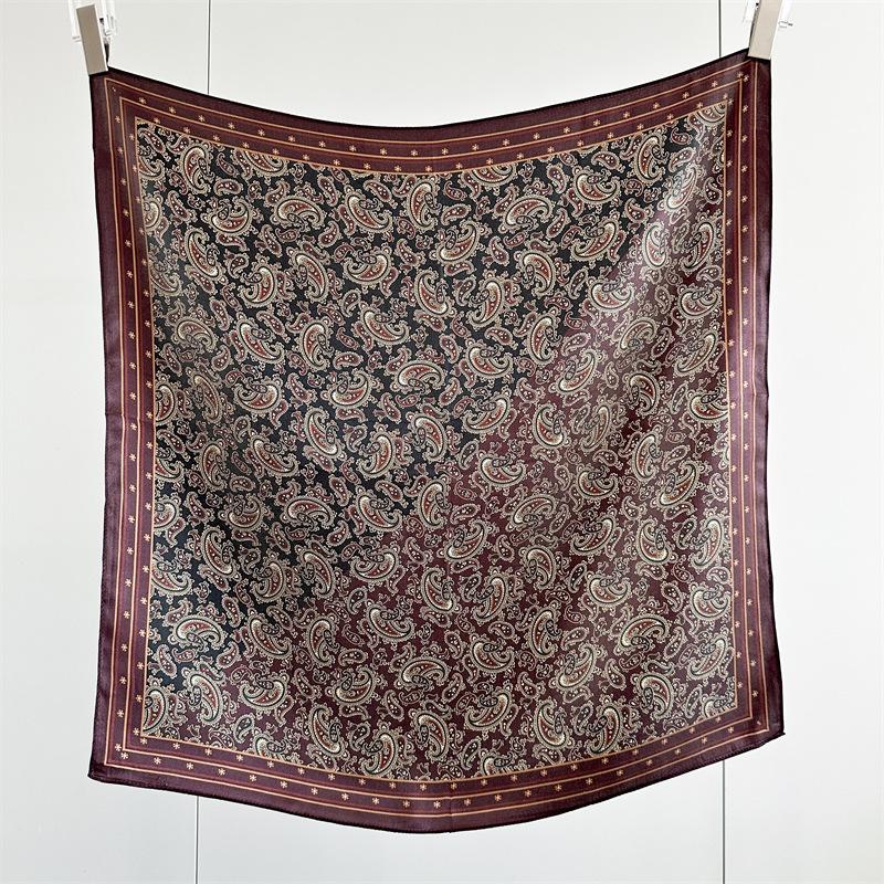 Old Qianfeng Silk Scarf Spring and Autumn Commuting Versatile High-end Mulberry Silk Scarf with Temperament Decorative Scarf