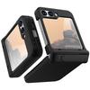 GW18 For Samsung Galaxy Z Flip7 FE 5G/Flip6 5G Case Rubberized Hard PC Kickstand Phone Cover