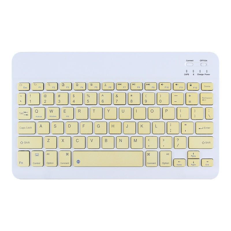 Ultra-Thin Portable Bluetooth Keyboard & Mouse Set for iPad, Tablet, and 10-Inch Android Phones