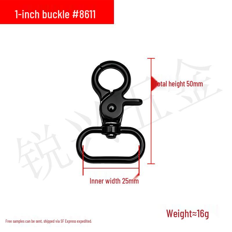 Alloy Pet Hook Metal Dog Buckle Chain Leather Belt Buckle Spring Hook