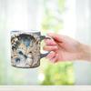New Ceramic 3D Bookshelf Mug Mug Creative Space Design Multi-Use