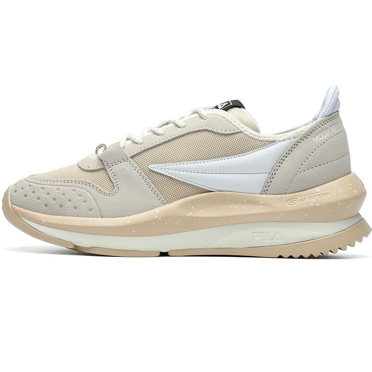 FILA Ritmo Fabric Comfortable Low-Top Lifestyle Sneakers Women sneakers Cassava-Powder F12W134101FTO