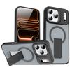 Magnetic Invisible Stand Protective for  Case for For Iphone 17 Air 12 1 14 13 16 Pro Max Plus Matte Shockproof Cover