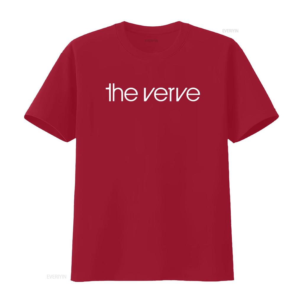 LA VERVE T-SHIRT Stile Disponibile in Tutte le Taglie S M L XL XXL Colori Bianco e Nero lavata vintage streetwear Comoda
