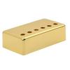 Electric Guitar Pickup Cover, 6-Hole LP, Gold/Silver, Copper