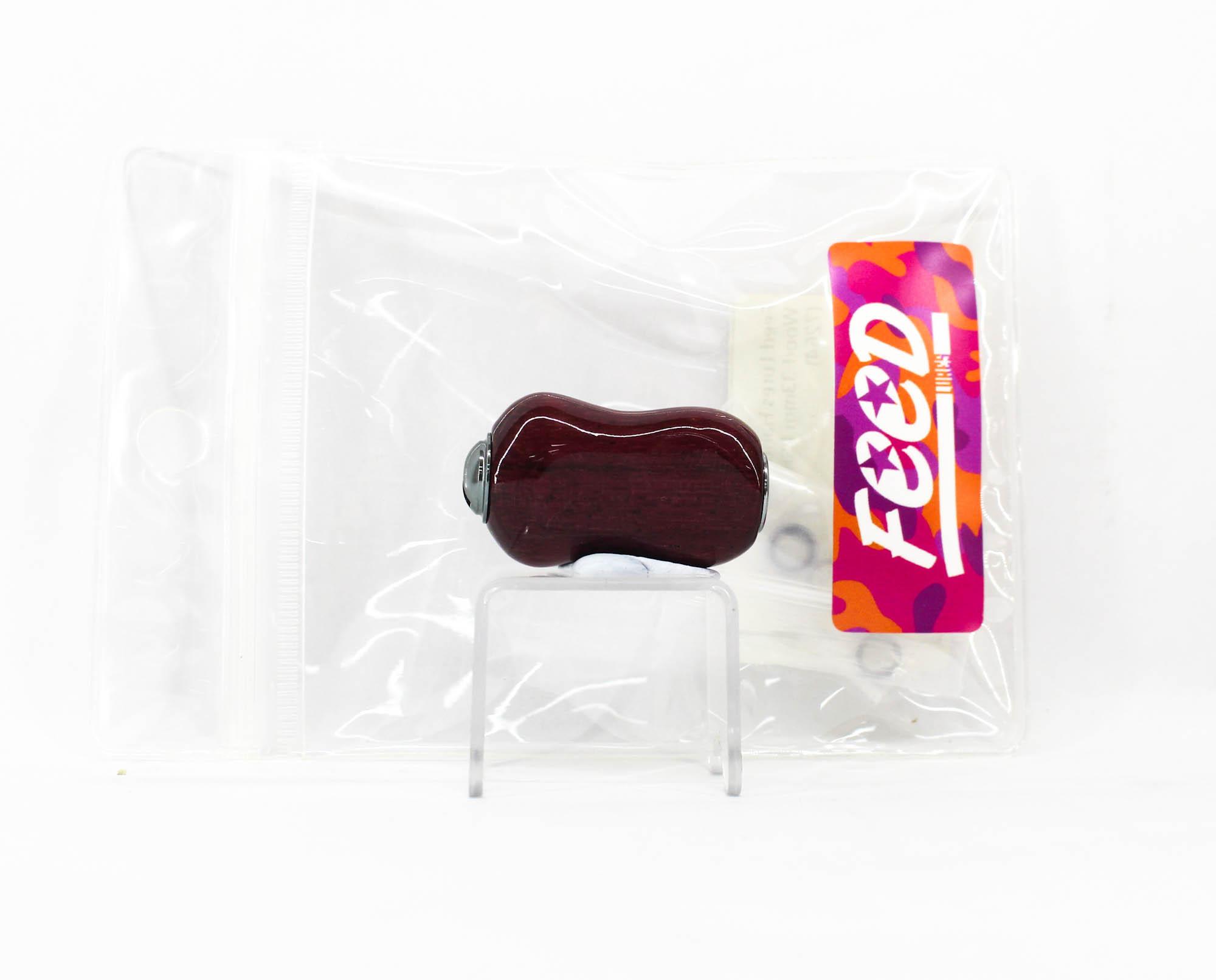 Ручка подачи HM Дерево 33мм I-образная Красное дерево (7264)