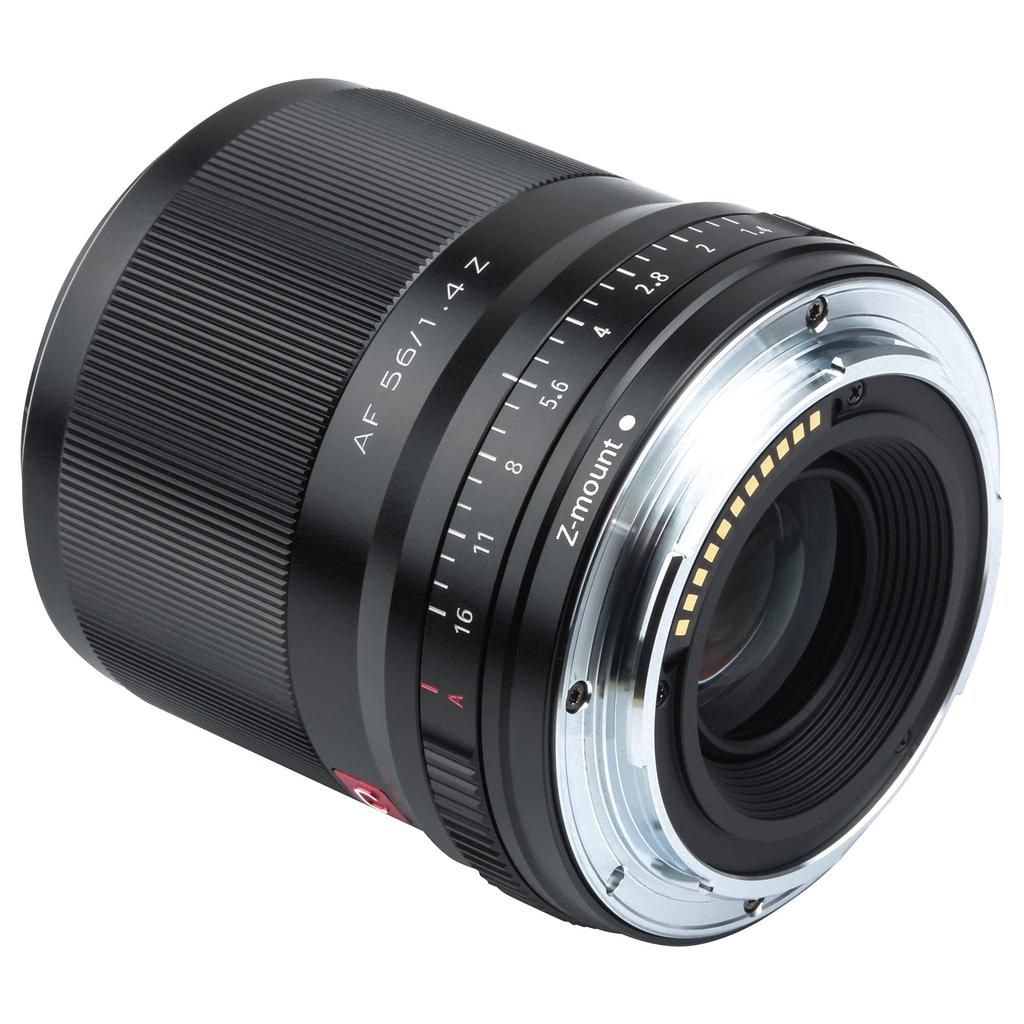 VILTROX Single Focus Lens for Nikon Z Mount AF 56mm STM Wide Angle Lens Interchangeable Lens for Z Mount Compatible with Eye AF Large Aperture