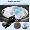 3in1 Fisheye Wide Angle Micro Camera Lens for iPhone Xiaomi Redmi 3in1 Zoom Fish Eye Len On Smartphone Lenses with Phone Clip