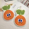 Carrot Kids Cartoon Hanging Hand Towel Soft Coral Fleece Absorbent Washcloth Kitchen Face Cloth