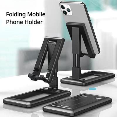 Foldable Tablet Mobile Phone Desktop Phone Stand for iPad iPhone Samsung Desk Holder Adjustable Desk Bracket Smartphone Stand