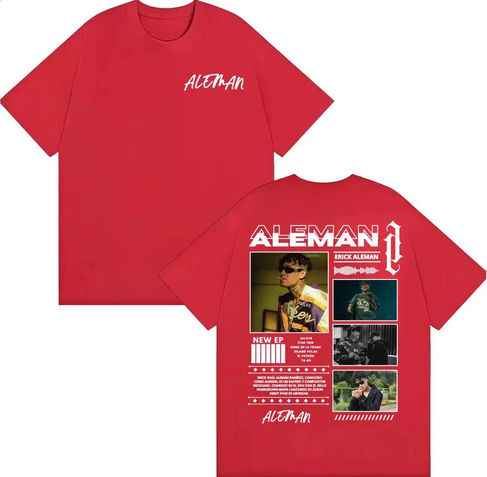 Rapper Erick AleUnisex Album 2026 Tour T Shirts Unisexs Clothing Harajuku Streetwear Hip Hop Tshirts Cotton Casual Oversized Tshirt