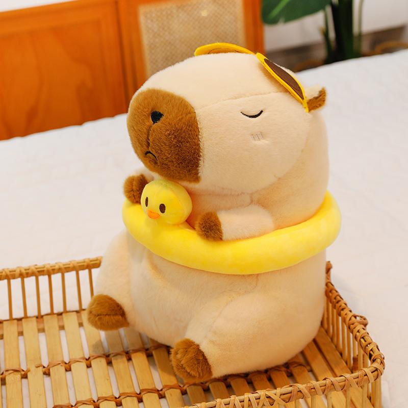 New Summer Capybara Plush Toy Kapibara Doll Large Rag Doll, Birthday Gift, Grab Doll