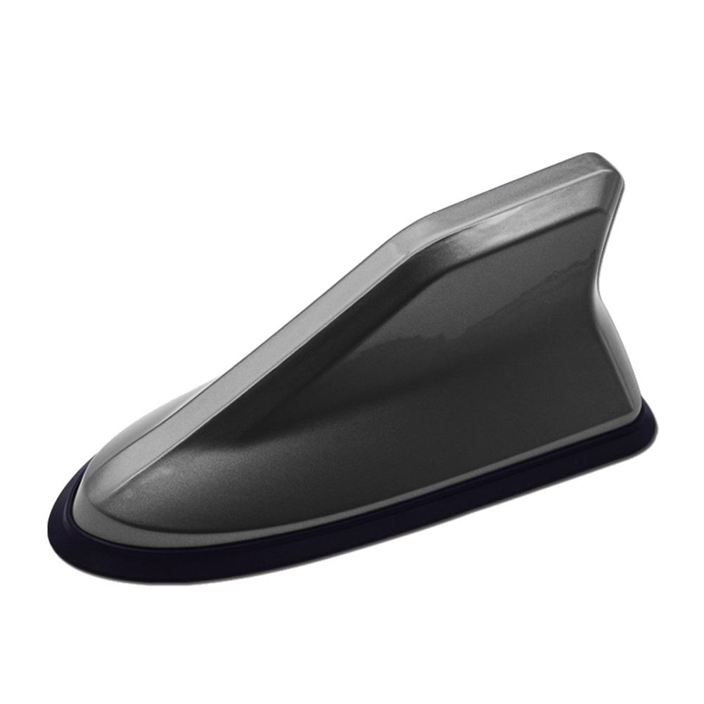 16cm Universal Carbon Fiber Look Car Roof Top Mount Shark Fin Aerial Antenna Toppers Auto Radio AM FM Antenna Signal Amplifier