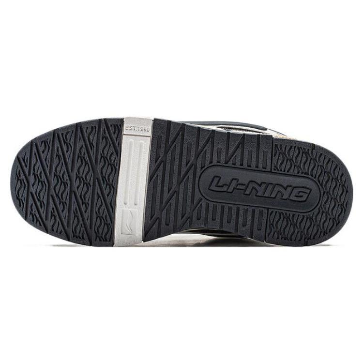 New LiNing Journey V2 Anti Slip And Wear Resistant Lightweight Low Top Skateboard Shoes Women's Ecru AGCT138-4