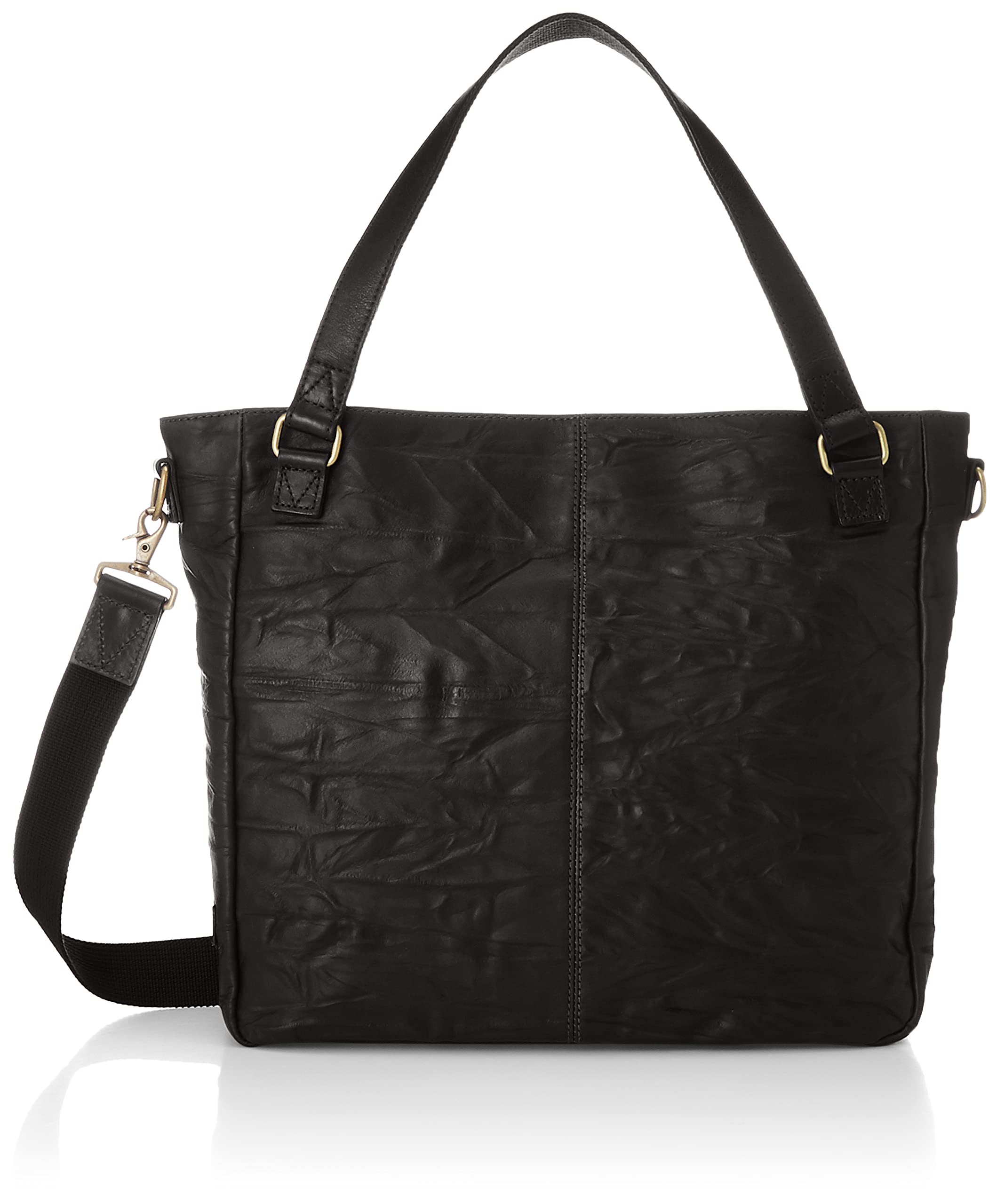 

Leather Tote Bag SQB Series Black [Doce] чорний