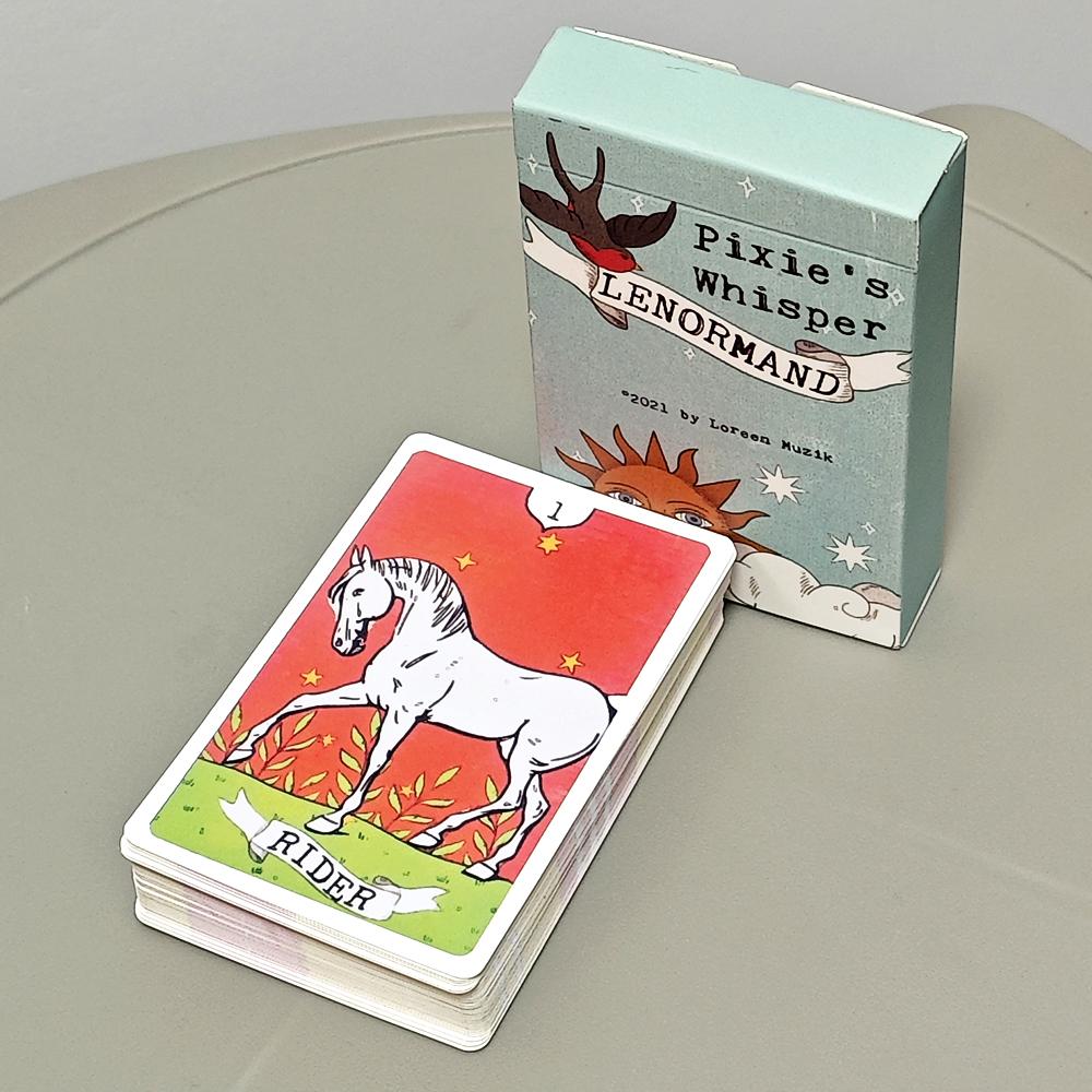 36 Pcs Lenormand Cards Pixie's Whisper Lenormand Deck 9*6cm