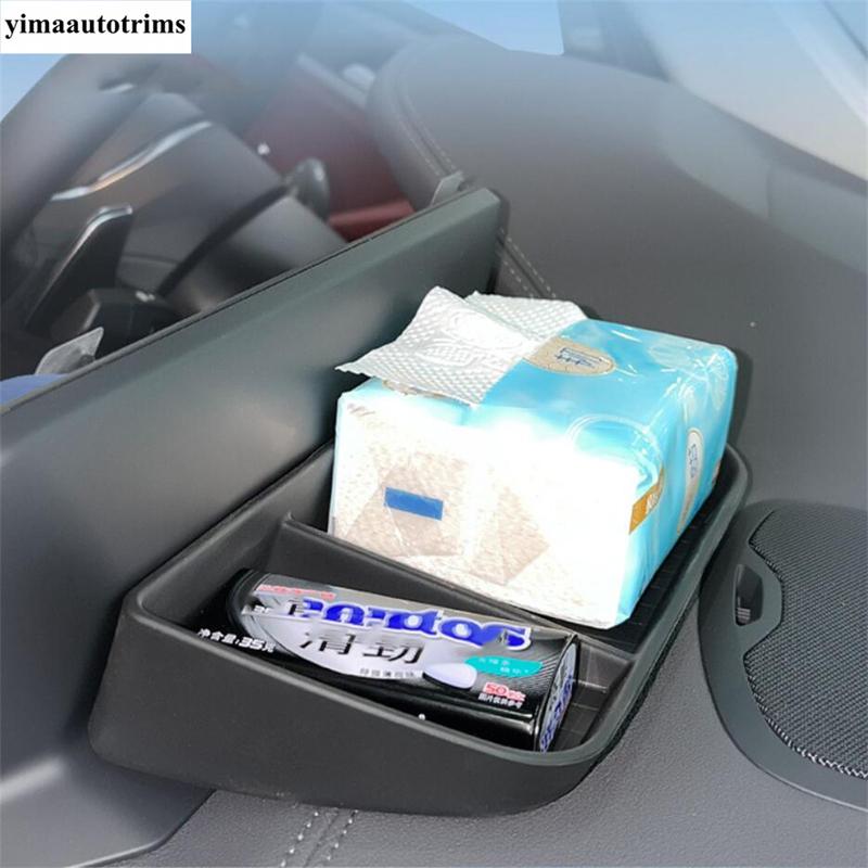 Caja de Almacenamiento de Instrumentos del Salpicadero del Coche Soporte Contenedor Portavasos Bandeja Accesorios Para BMW X3 G01 2018 - X4 G02 -