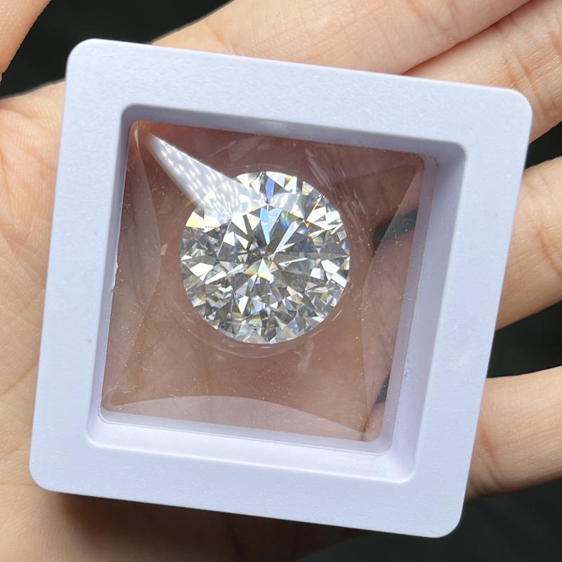 [ 3EX & FL ] New Package 0.1-30ct Super White D Color 3EX Cut FL Clarity Moissanite Loose Stone Pass Diamond Tester with GRA