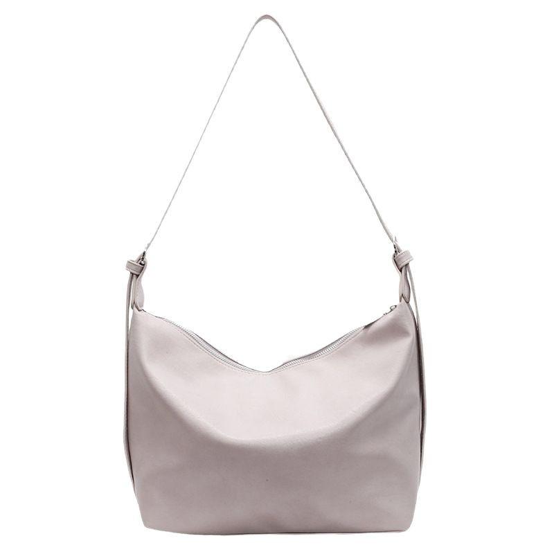 Tasche Umhängetasche Damen Neue Koreanische Lazy Style Einfarbig Damen Pendler Custom Knödeltasche Schultertasche