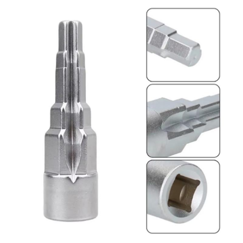 10-21mm Composite Inner Square Pagoda Ratchet Step Wrench Radiator Valve Pump Disassembly Tool