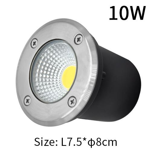 LED Underground Light 5W 10W 12W Floor Lamp Outdoor Ground Garden Square Path Buried Yard Spot Landscape IP68 AC85-265V DC12V
