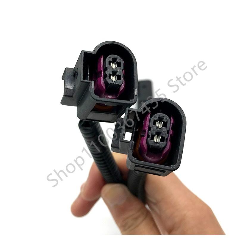 One To Two Harness Snail Horn Plug High Low Horn Cable For Polo Golf Jetta ID.4