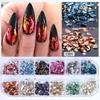 8G Nail Art Glitters Snowflake Sequins Rainbow Laser Nail Art Sequins