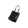 Nuevo Bolso Tote de Poliéster Acne Studios, Bolso de Compras, Bolso de Mano, Bolso de Hombro para Mujer Negro C10178-900