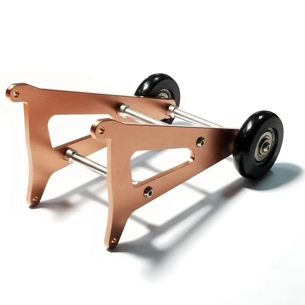 Kingfly Aluminum Rear Wheelie Bar for Tamiya Bullhead/Super Clod Buster 4x4x4