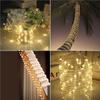 39.36ft Waterproof String Lights Solar Powered Lamp PVC Light Decoration Bulbs Lighting Decor with 8 Lighting Modes