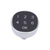 Digital Cabinet Lock with Combination Zinc Alloy Drawer Safe Smart Security Latch for Home Office Privacy Protection