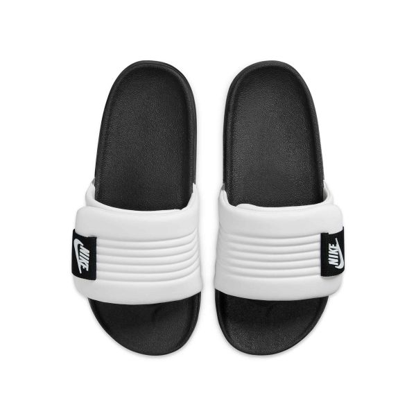 Nike Offcourt Adjust Slide Λευκά Μαύρα Ανδρικά αθλητικά παπούτσια Summit-Λευκά DQ9624-100