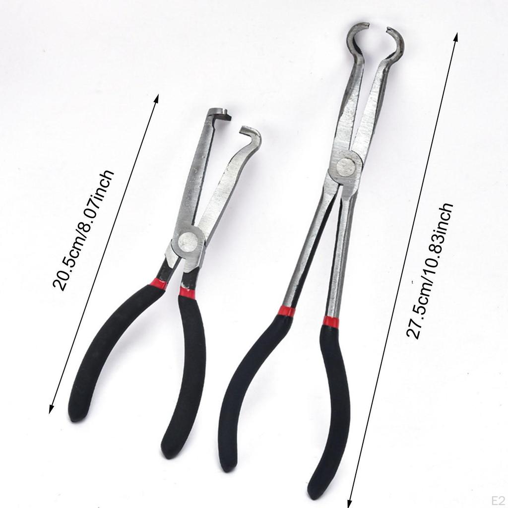 Electrical Disconnect Pliers Pipe Clip Repair Tool Car Maintenance High Carbon Steel Vehicle Long