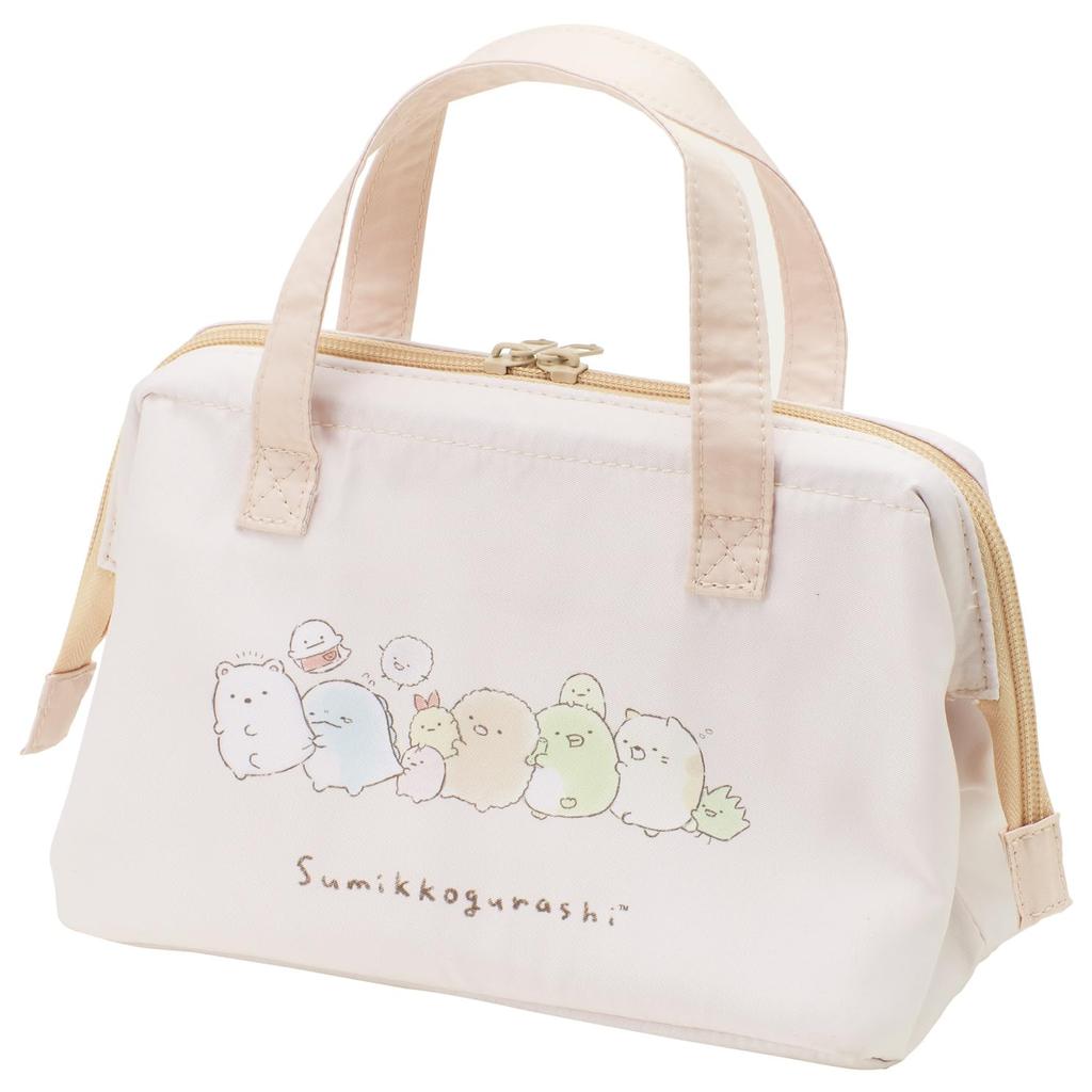 Skater Lunch Clasp Sumikko Gurashi Drawing Bag, Insulated, Closure, Women's, KGA1-A