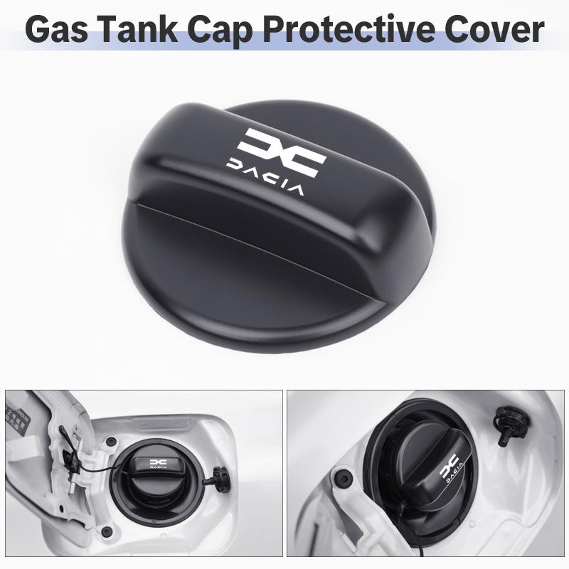 Car Zinc Alloy Fuel Tank Cap Dustproof Petrol Cover Stickers For Dacia Duster Logan Sandero Lodgy Dokker Stepway Mcv 2 Solenza