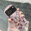 Elegante roze vlinder Voor iPhone 17 Air 16 15 14 Pro 13 Plus 12 mini 11 Pro Max XR X 7 8 Elliptische Gehard Glazen Telefoonhoes